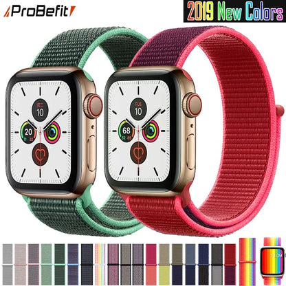 Soft Breathable Replacement Strap Sport Loop For Iwatch