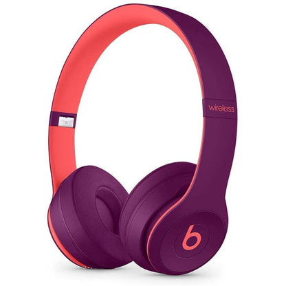 Beats Solo3, Solo 2 Wireless, On-Ear, Purple, Ecological Leather ( 1 Pair Ear Pads )