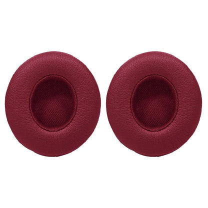 Beats Solo3, Solo 2 Wireless, On-Ear, Burgundy, Ecological Leather ( 1 Pair Ear Pads )